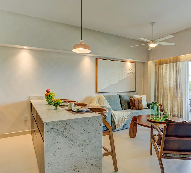 Interior at the Terramar residence by Ment Interior Design