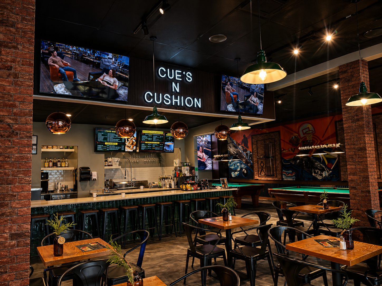 Cue’s N Cushion